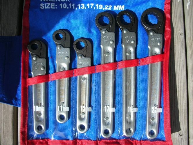 Hovedbilde Manuelle skrallenøkkelsett