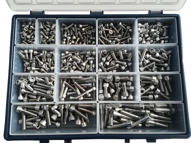 Hovedbilde Rustfrie A2 unbrakoskruer