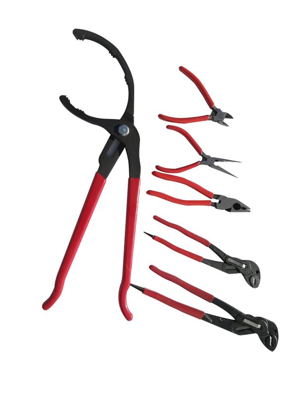 Tangsett med 6 stk tenger