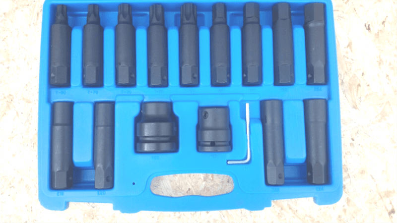 XXL kraft torx/unbrakosett